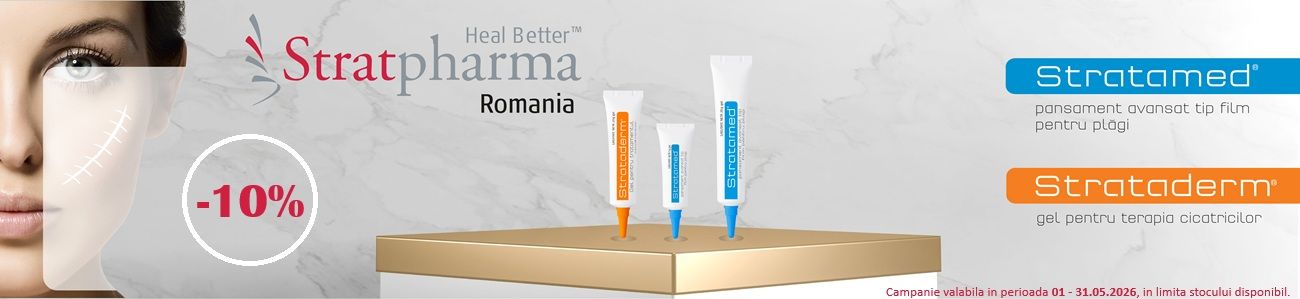 Stratpharma 10% Reducere Mai