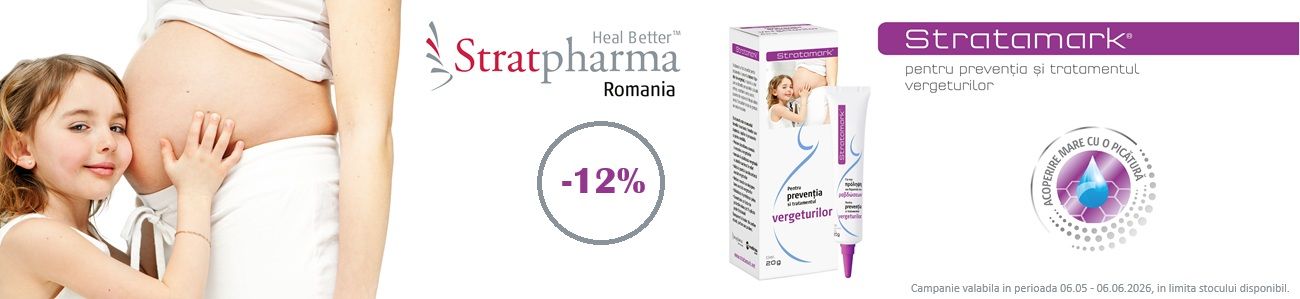 Stratpharma 12% Reducere Mai-Iunie