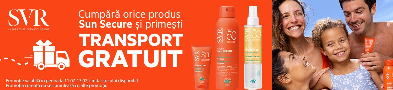 Sun Secure Transport gratuit Iulie