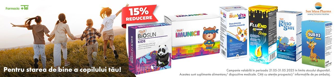 Sun Wave 15% Reducere Ziua Copilului