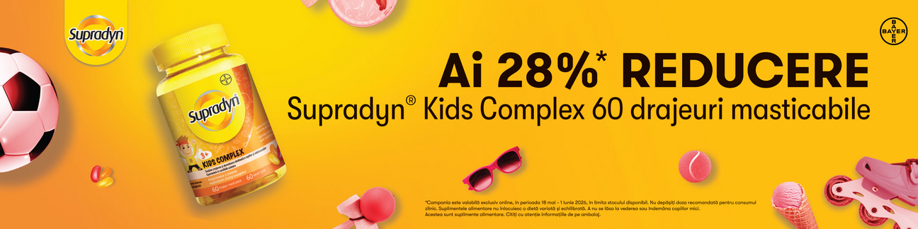 Supradyn 28% Reducere Ziua Copilului
