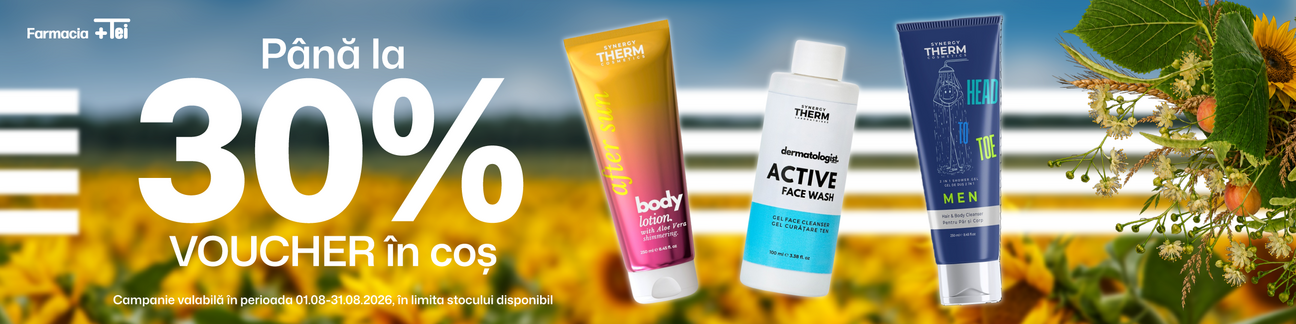 Synergy Therm Pana la 30% Voucher in cos August