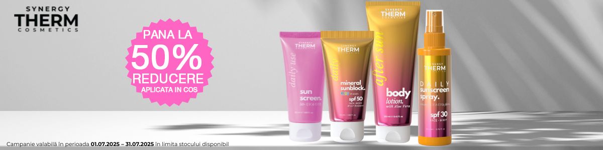 Synergy Therm Pana la 50% Voucher in cos Iulie