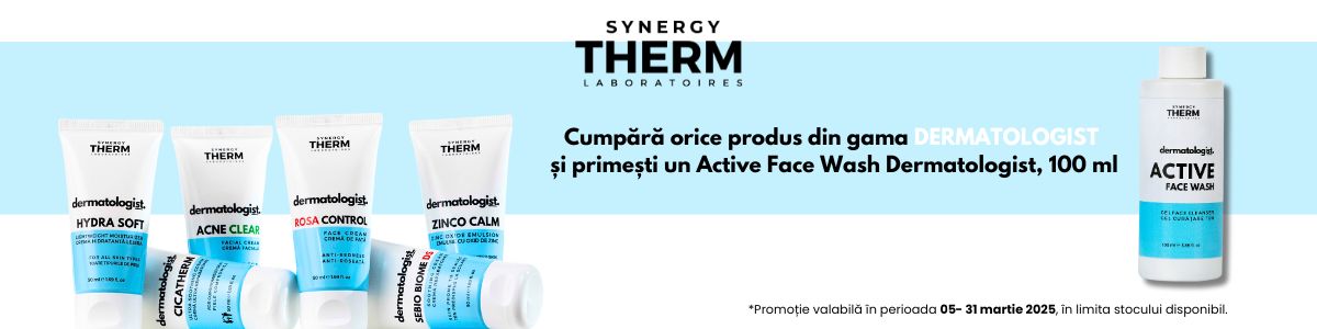 Synergy Therm Produs Bonus Active Face Wash Martie 