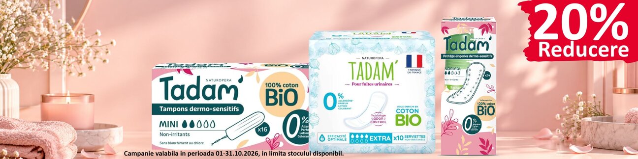 Tadam 20% Reducere Octombrie Exclusiv Online
