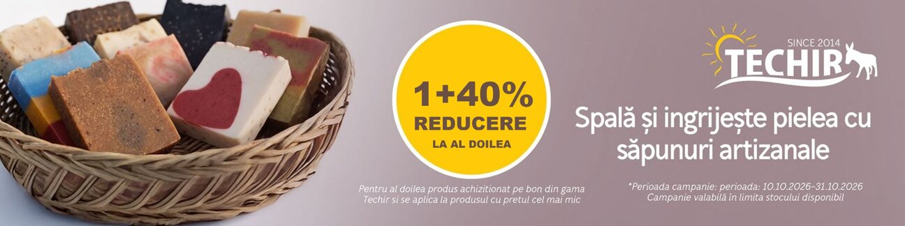 Techir 1+40% Reducere Octombrie