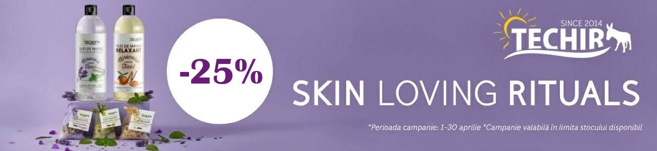 Techir 25% Reducere Aprilie