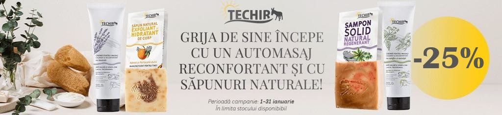 Techir 25% Reducere Ianuarie