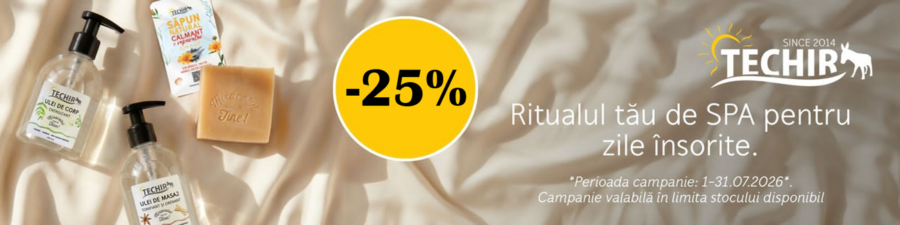 Techir 25% Reducere Iulie