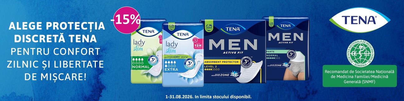 Tena 15% Reducere August
