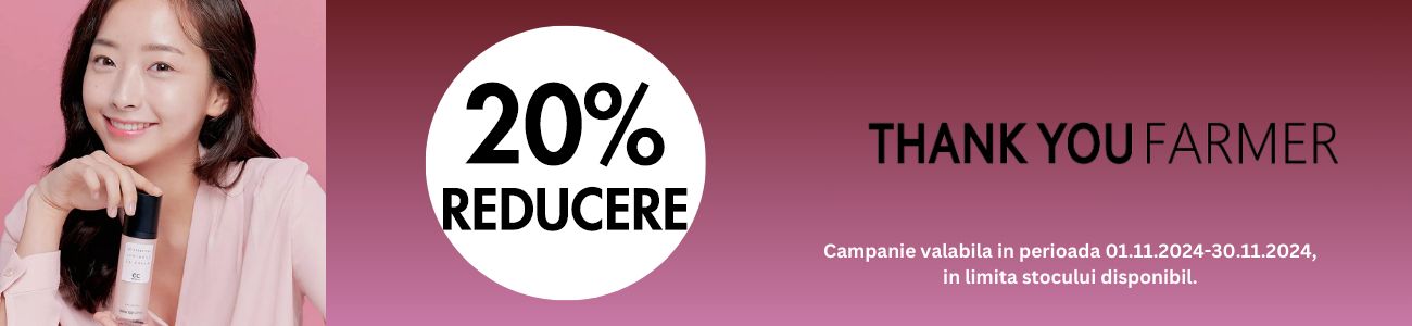 Thank You Farmer 20% Reducere Noiembrie