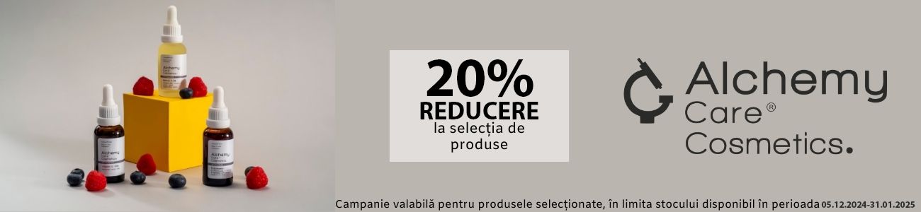 The Alchemy 20% Reducere Decembrie - Ianuarie 