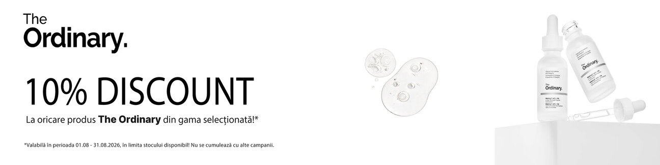 The Ordinary 10% Reducere August