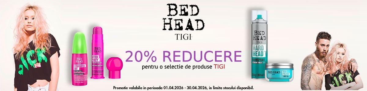Tigi 20% Reducere Aprilie