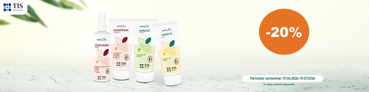Tis 20% Reducere Iunie-Iulie