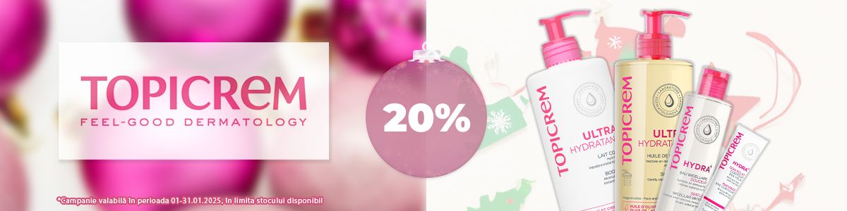 Topicrem 20% Reducere Ianuarie 