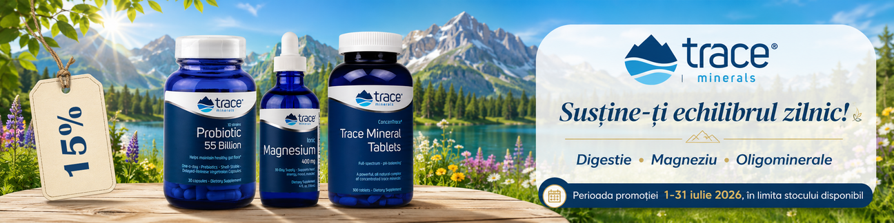 Trace Minerals 15% Reducere Iulie