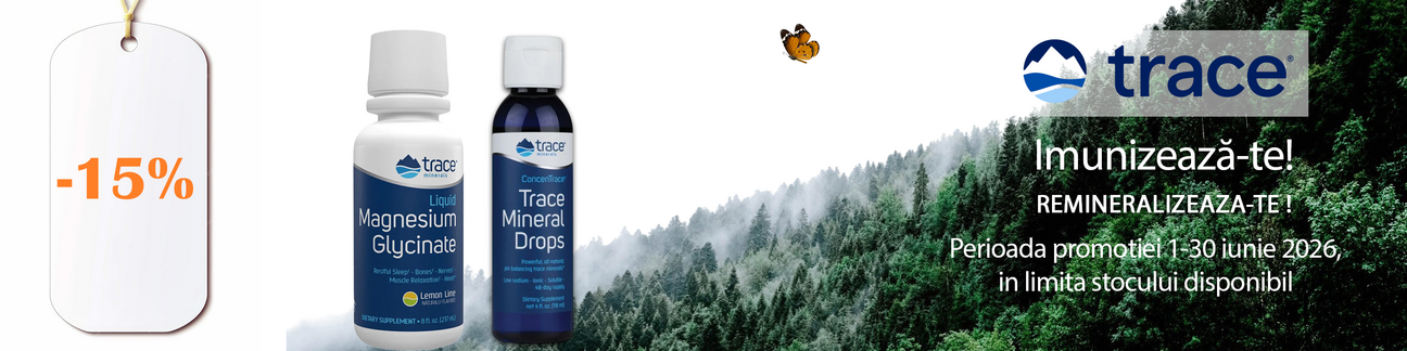 Trace Minerals 15% Reducere Iunie