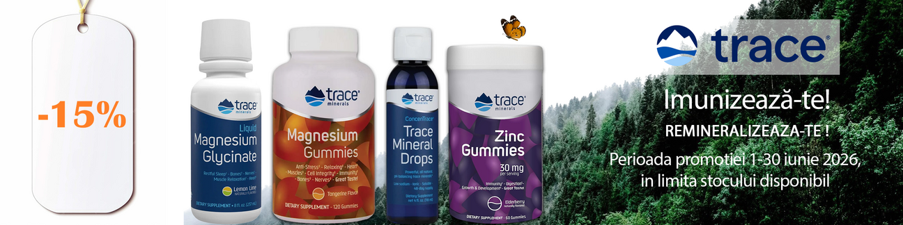 Trace Minerals 15% Reducere Iunie