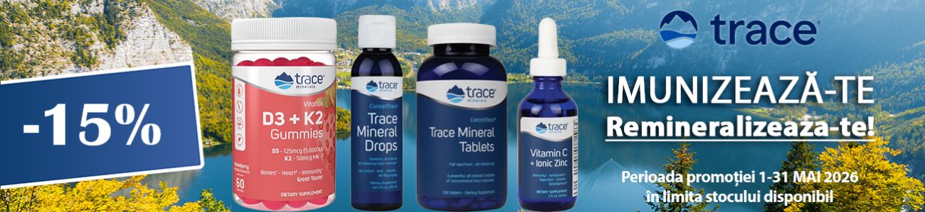 Trace Minerals 15% Reducere Mai 