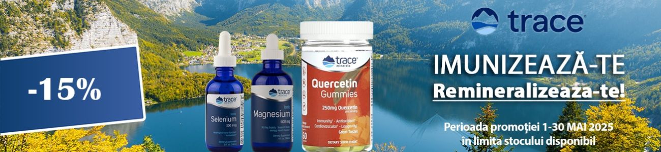Trace Minerals 15% Reducere Mai