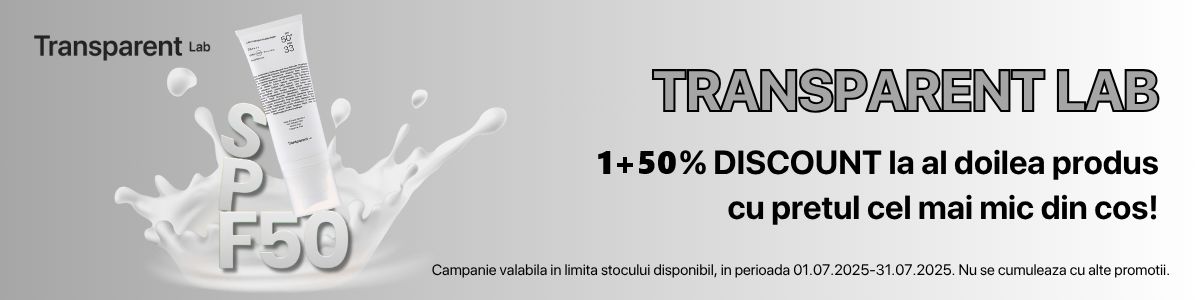 Transparent Lab 1+50% Reducere la al 2-lea Iulie