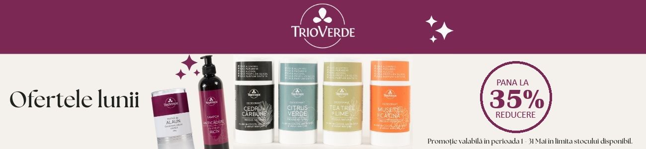 Trio Verde Pana La 35% Reducere Mai