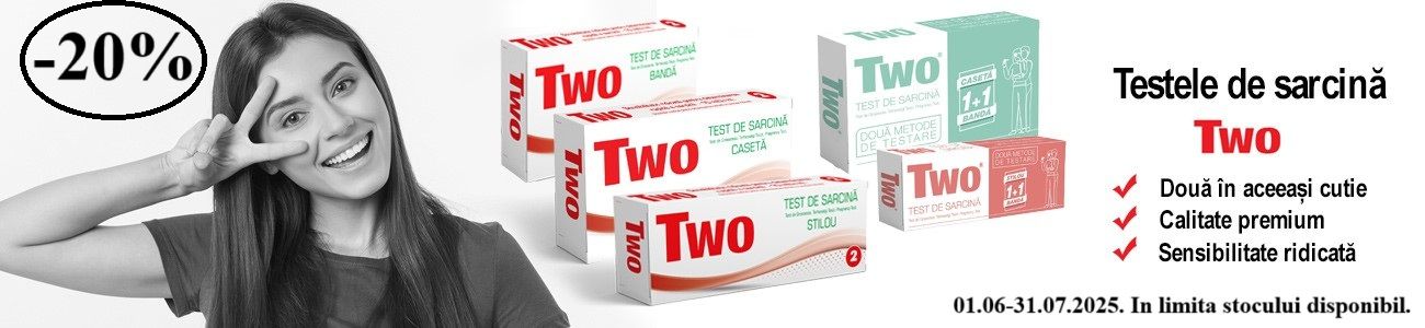 Two 20% Reducere Iunie-Iulie