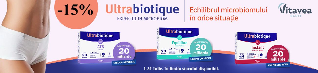 Ultrabiotiqe 15% Reducere Iulie