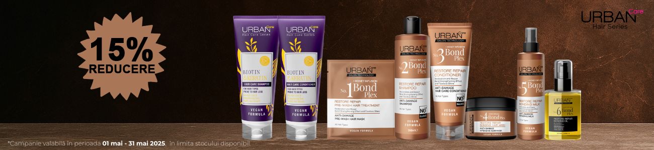 Urban Care 15% Reducere Mai