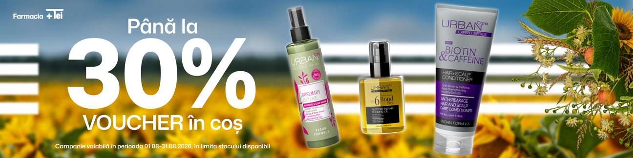 Urban Care Pana la 30% Voucher in cos August