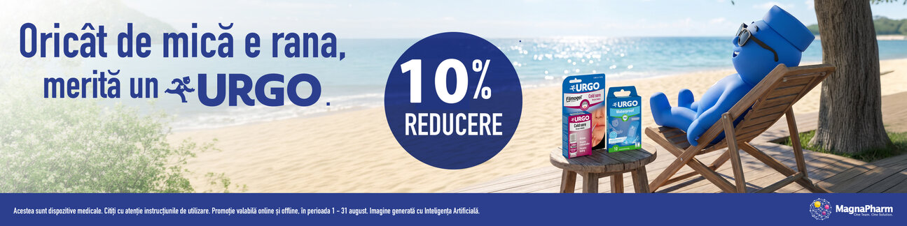 Urgo 10% Reducere August