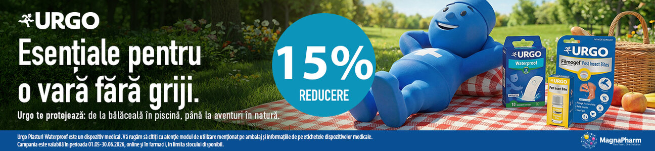 Urgo 15% Reducere Mai-Iunie
