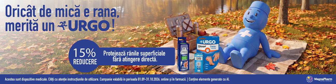 Urgo 15% Reducere Septembrie-Octombrie