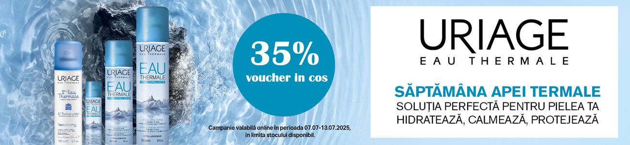 Uriage 35% Voucher In Cos Saptamana Apei Termale