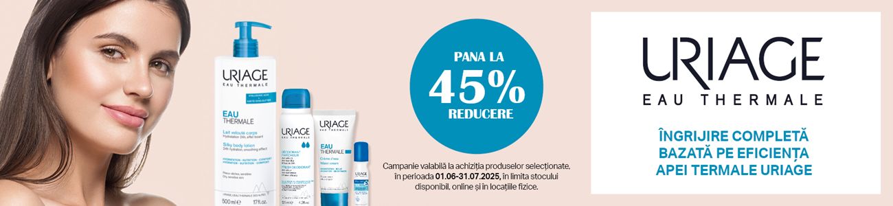 Uriage All Pana La 45% Reducere Iunie-Iulie