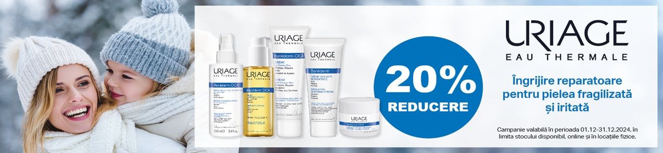 Uriage Bariederm 20% Reducere Decembrie