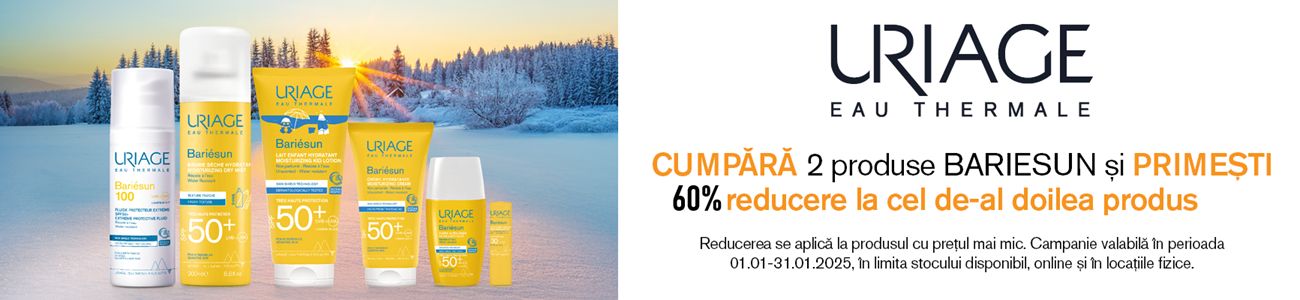 Uriage Bariesun 1+60% Reducere La Al Doilea Ianuarie