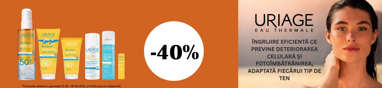 Uriage Bariesun 40% Reducere Mai 2026
