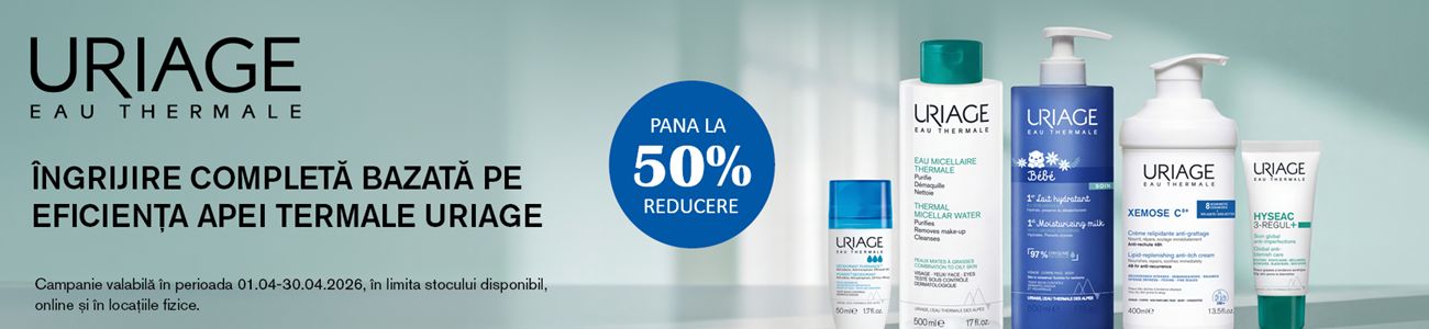 Uriage Pana La 50% Reducere Aprilie