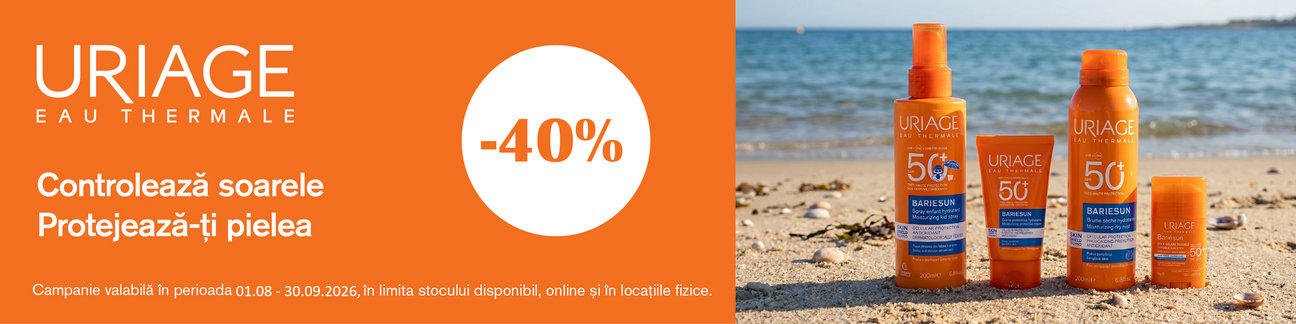 Uriage Solare 40% Reducere August-Septembrie