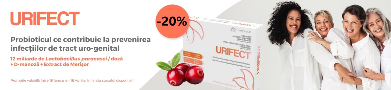 Urifect 20% Reducere Ianuarie-Aprilie