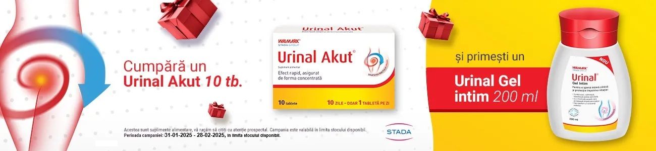 Urinal Akut Produs bonus Ianuarie-Februarie