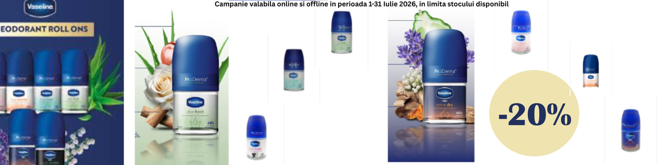 Vaseline 20% Reducere Iulie