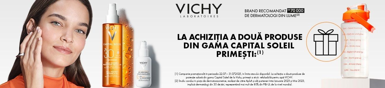 Vichy Capital Soleil Sticla Produs Bonus Iulie