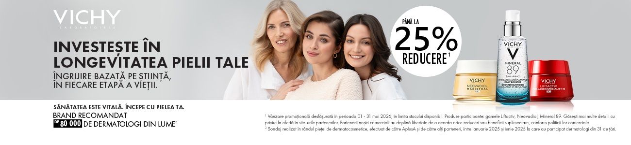Vichy Pana la 25% Reducere Mai