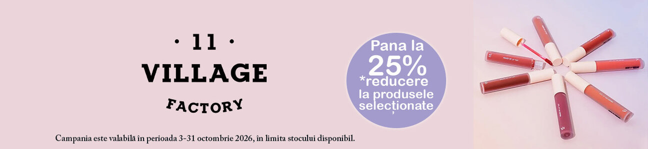 VILLAGE 11 FACTORY Pana la 25% Reducere Octombrie