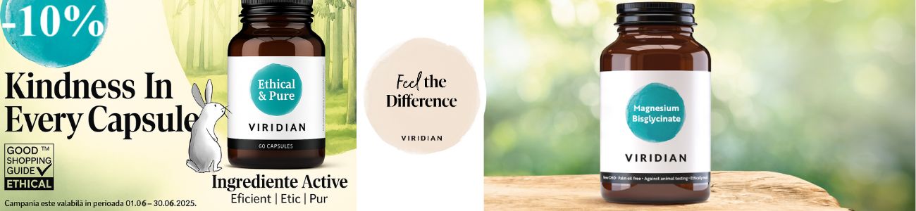 Viridian Nutrition 10% Reducere Iunie