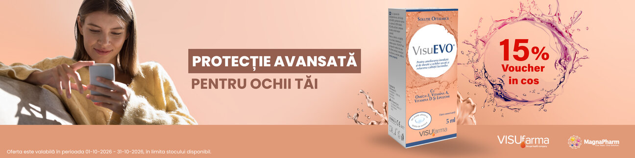 Visuevo 15% Voucher in cos Octombrie