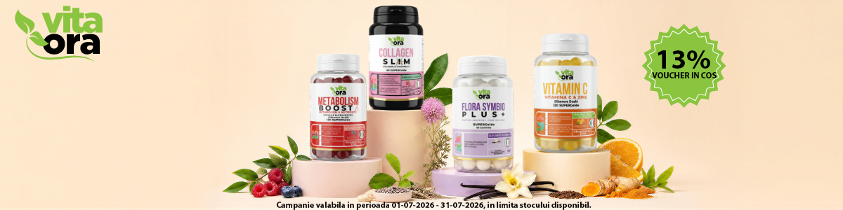 Vita Ora 13% Voucher in cos Iulie